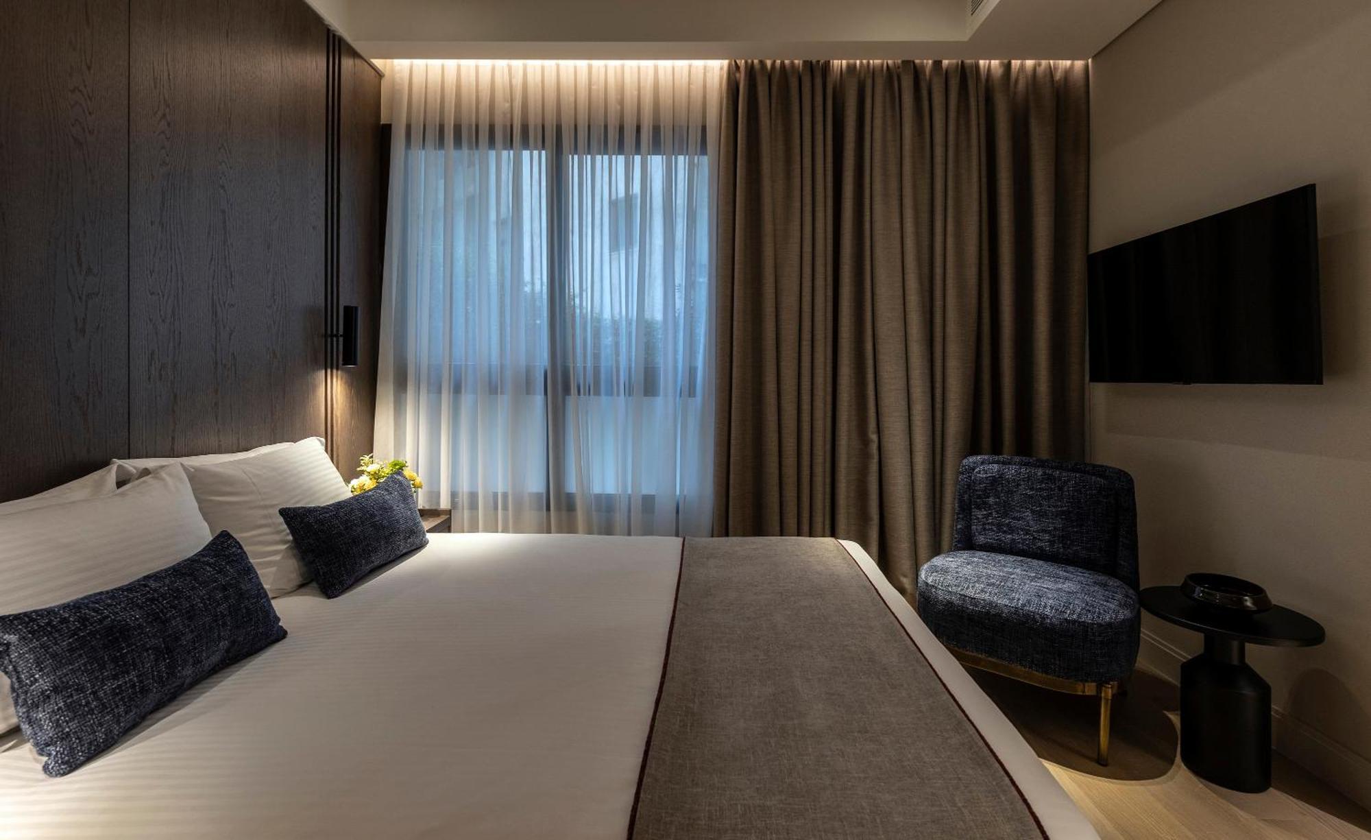 Njv Athens Plaza Hotel Bagian luar foto Deluxe room